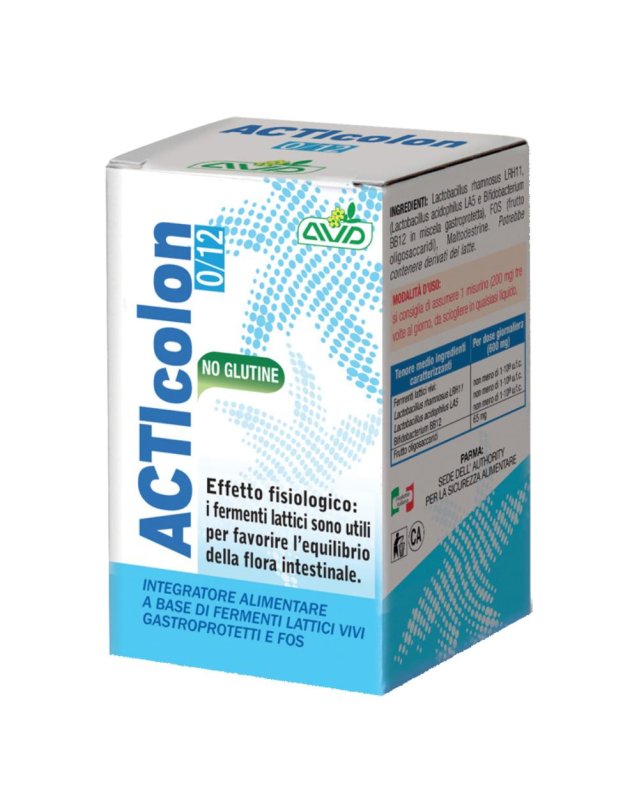 ACTICOLON 0/12 POLV 20G AVD
