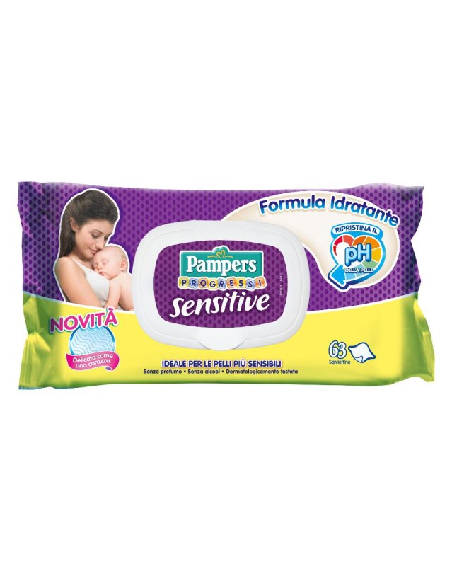 PAMPERS SALV SENS ALOE 63P 5991