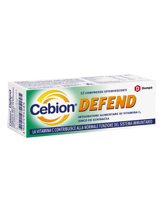 CEBION DEFEND 12 Compresse Effervescenti - Per rinforzare le difese immunitarie