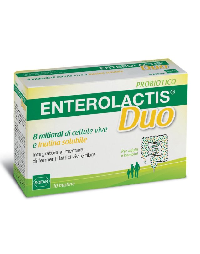 ENTEROLACTIS-DUO POLV 10 BUST