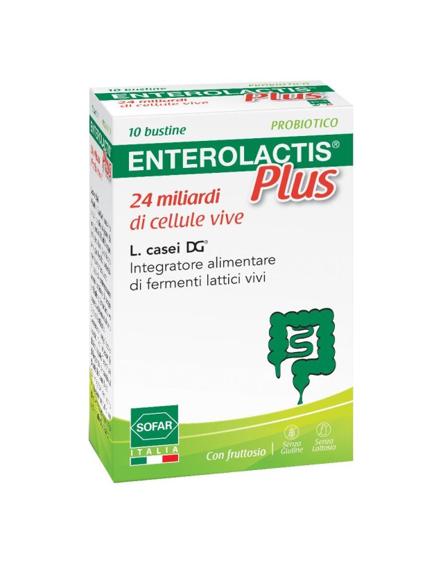 ENTEROLACTIS PLUS POLV 10 BUST
