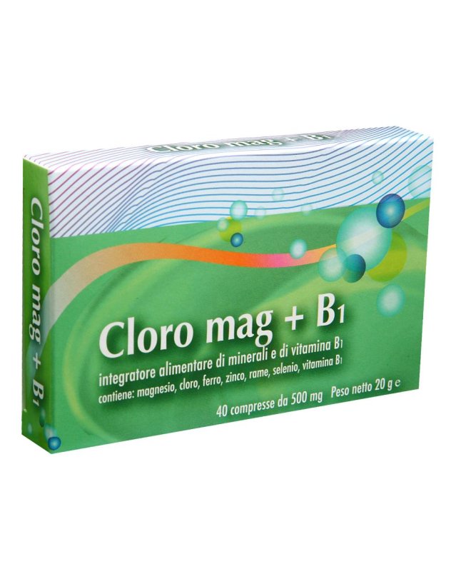 CLORO MAG + B1 40CPR