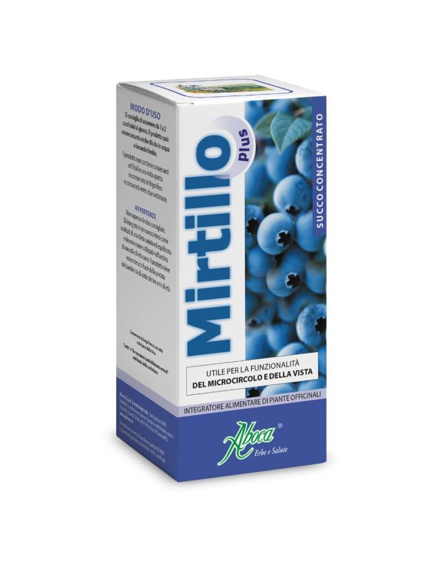 MIRTILLO PLUS SUCCO 100ML ABOCA