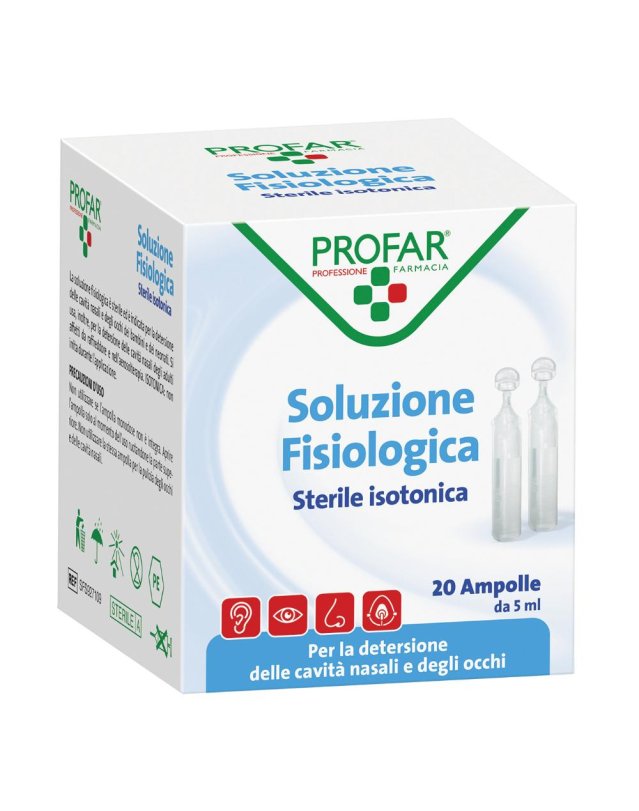 PROFAR SOLUZ FISIOL 5ML 20PZ