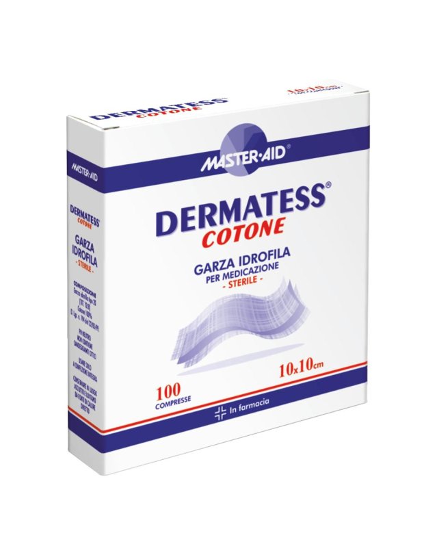 DERMATESS GARZA IDROF10X10 100PZ