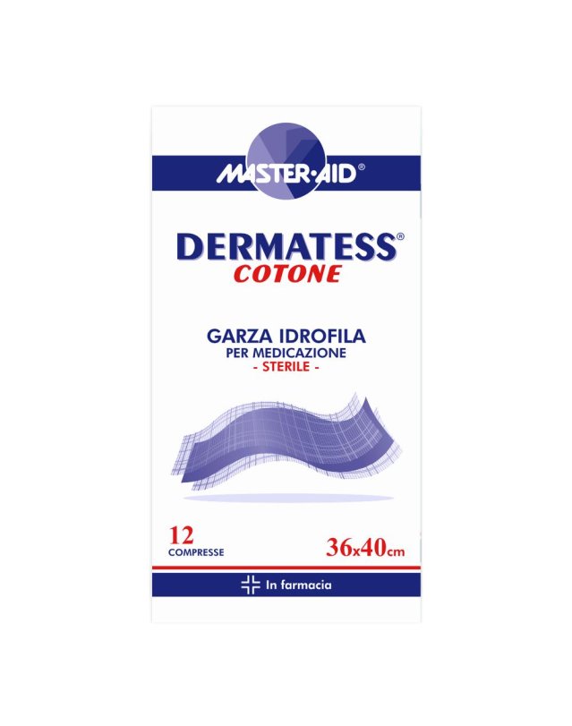 DERMATESS GARZA IODROF36X40 12PZ