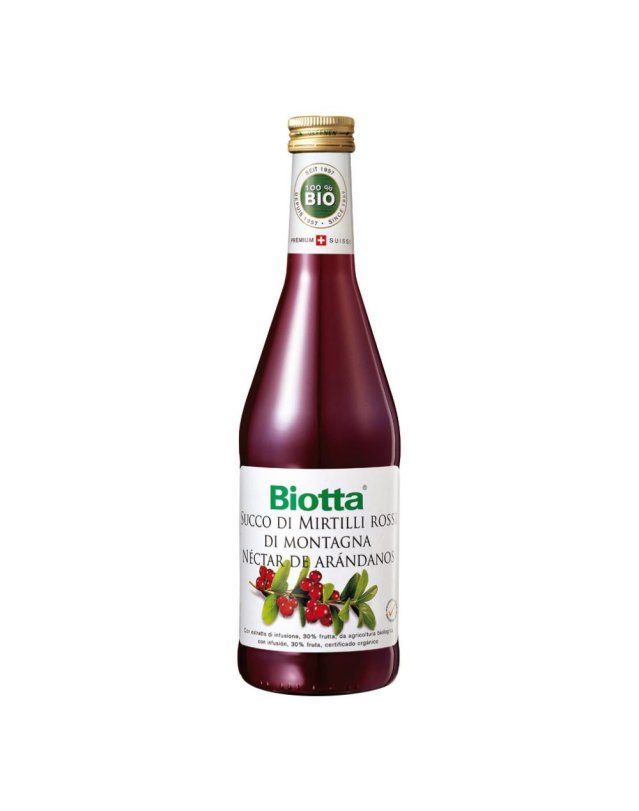 SUCCO MIRTILLO ROSSO 500ML FDL