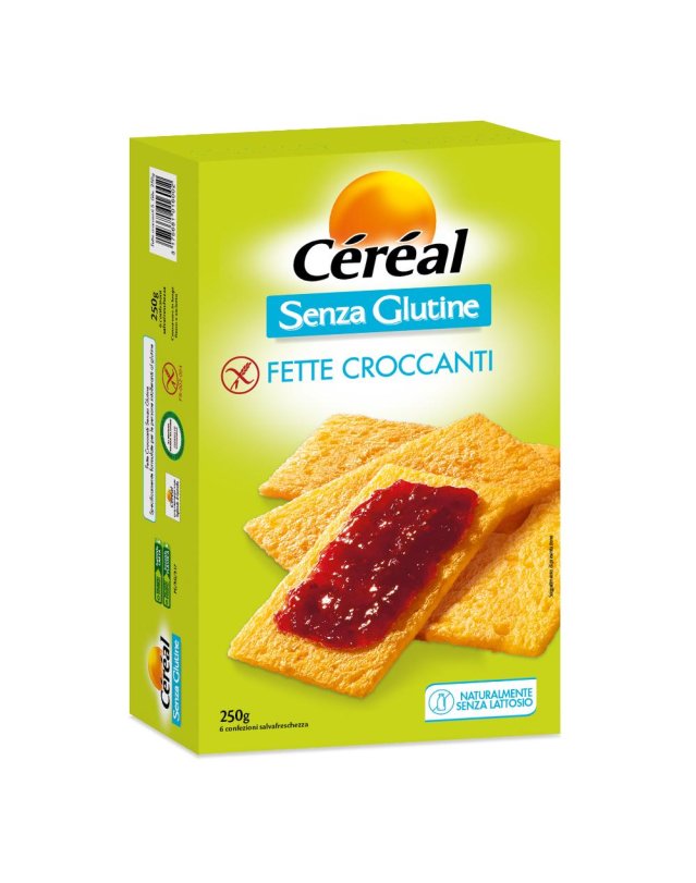 CEREAL FETTE CROC S/GLUT 250G