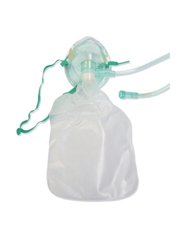 MASCHERA OSSIGENOT+TUBO+RES PBPH