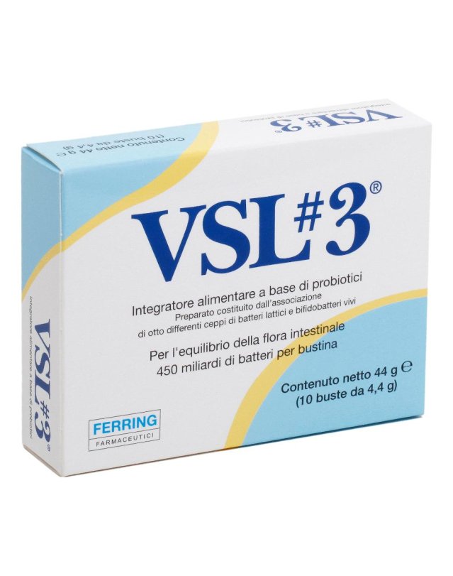 Vsl3 10 bustine da 4,4 g - integratore alimentare probiotico