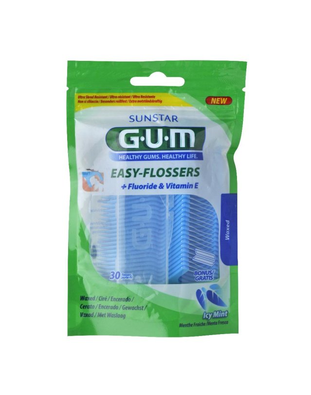 Gum Easy Flossers Forcel 30pz