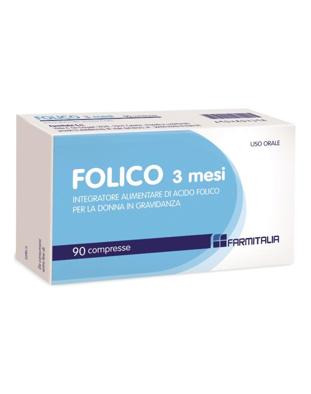 FOLICO 3 MESI 90CPR 18G