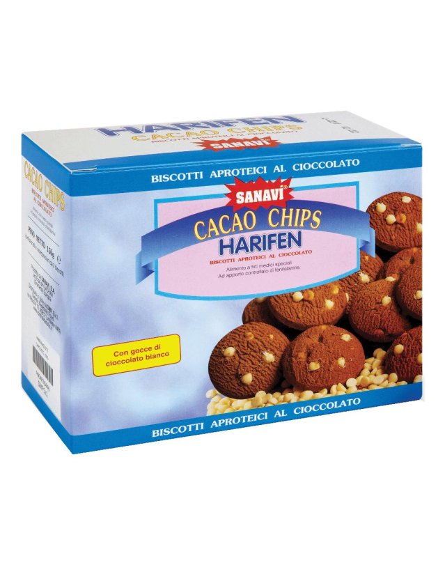 HARIFEN Chips Cacao Bianco150g