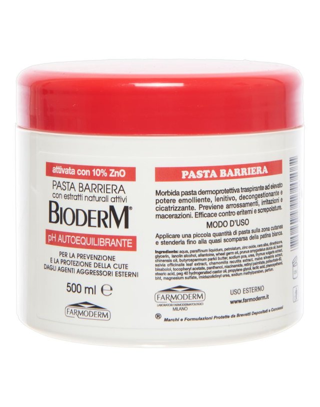 BIODERM Pasta Barr.Zinco 500ml