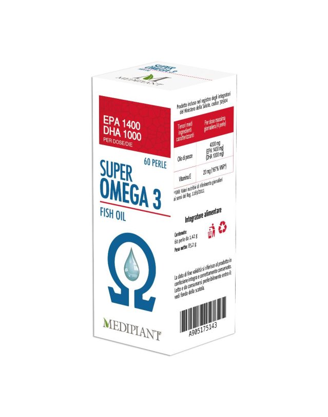 SUPER MEGA 3 FISH OIL 60 Perle