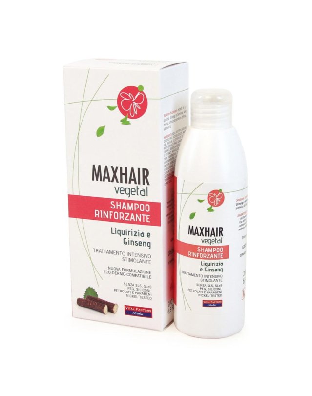 MAX HAIR VEG SH RINFOR 200ML
