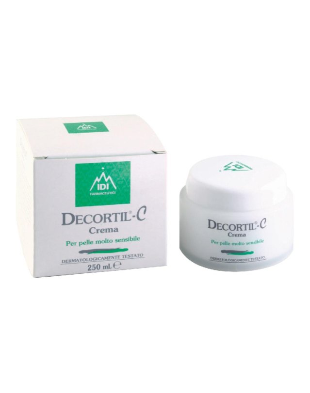 Decortil C crema pelle sensibile 250 ml- Crema Idratante per Pelli Molto Sensibili 