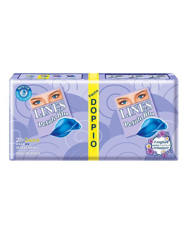 LINES IDEA ALI PET BLU 28+2PZ