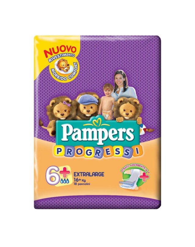 PAMPERS PROGRESSI PLAYTIM XL18
