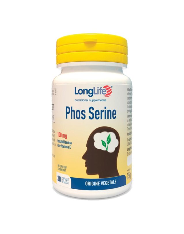 LONGLIFE PHOS SERINE 30 Cps