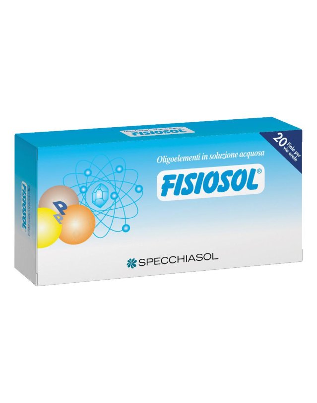FISIOSOL  6 ZINCO RAME 20F 2ML