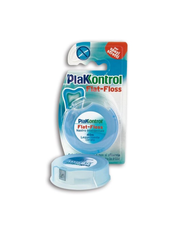 PLAKKONTROL FLAT FLOSS FILO 40M