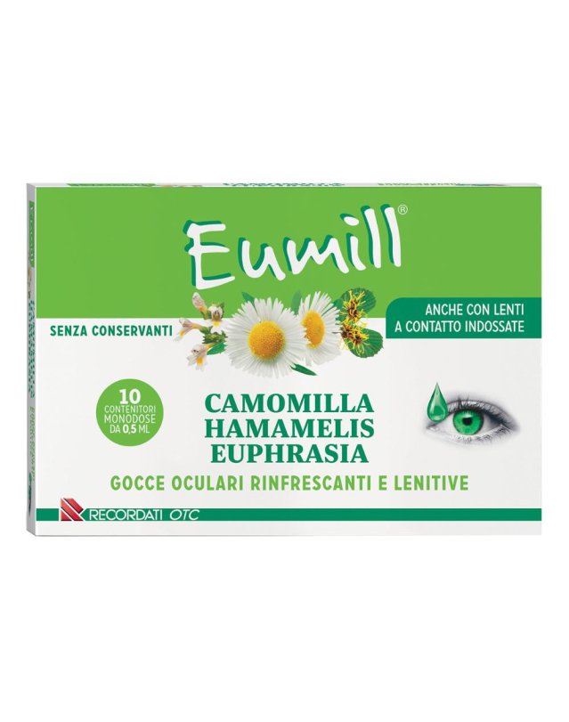 EUMILL GTT OCUL MONO 10PZ