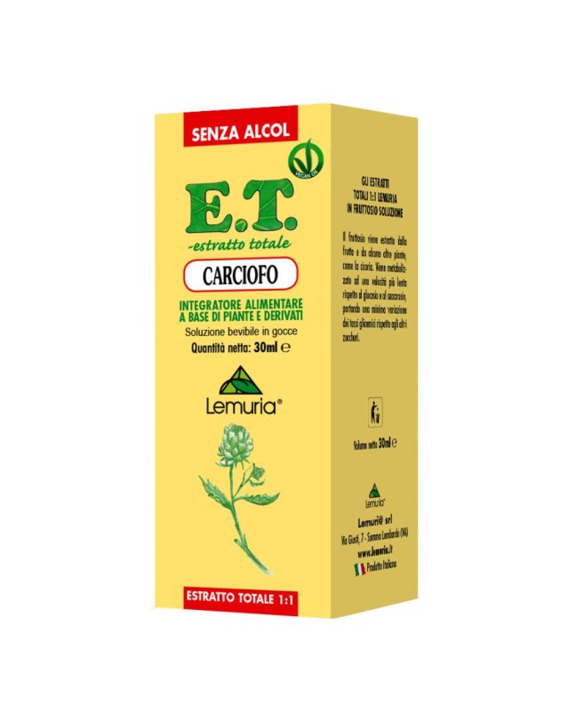 CARCIOFO E.T. 30ML LEMURIA