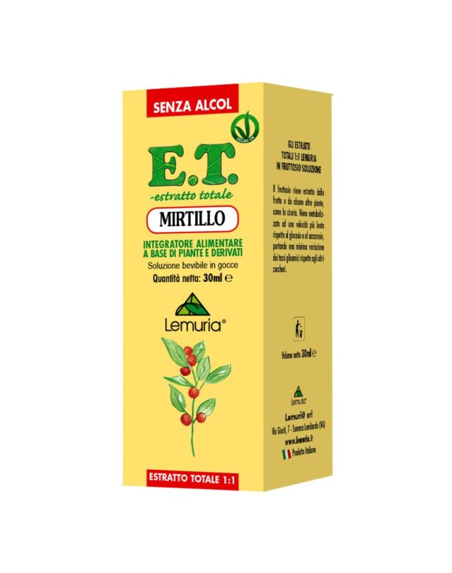 MIRTILLO E.T. 30ML LEMURIA