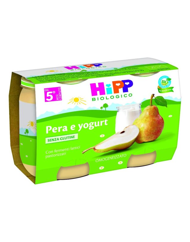 HIPP MERENDA PERA YOGURT 2X125G
