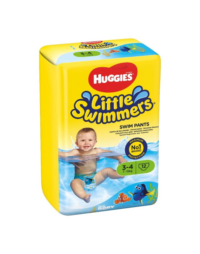 HUGGIES LITTLE SWIMMERS S/P12P