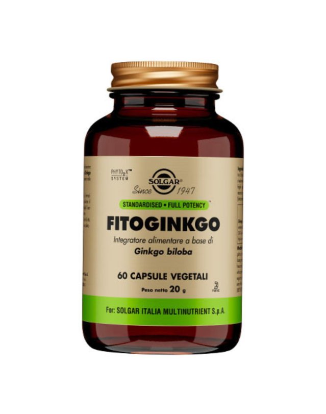 FITOGINKGO 60VEGICPS SOLGAR