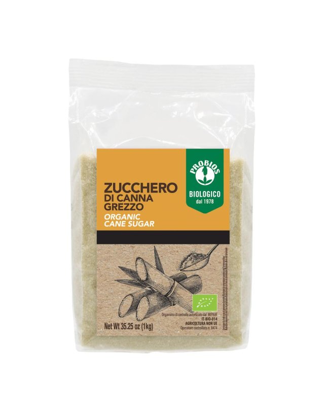 ZUCCHERO DI CANNA GREZZO 1KG
