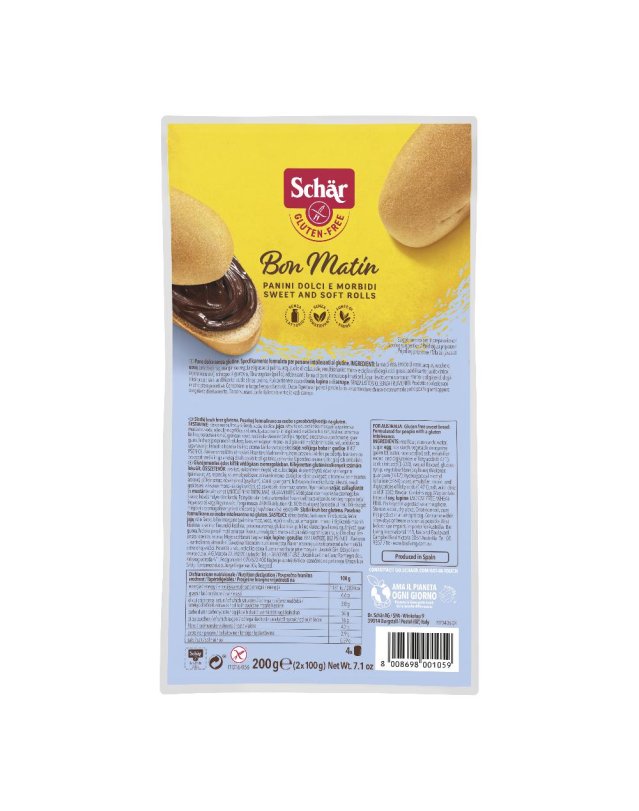 SCHAR BON MATIN PANE DOLCE 200GR
