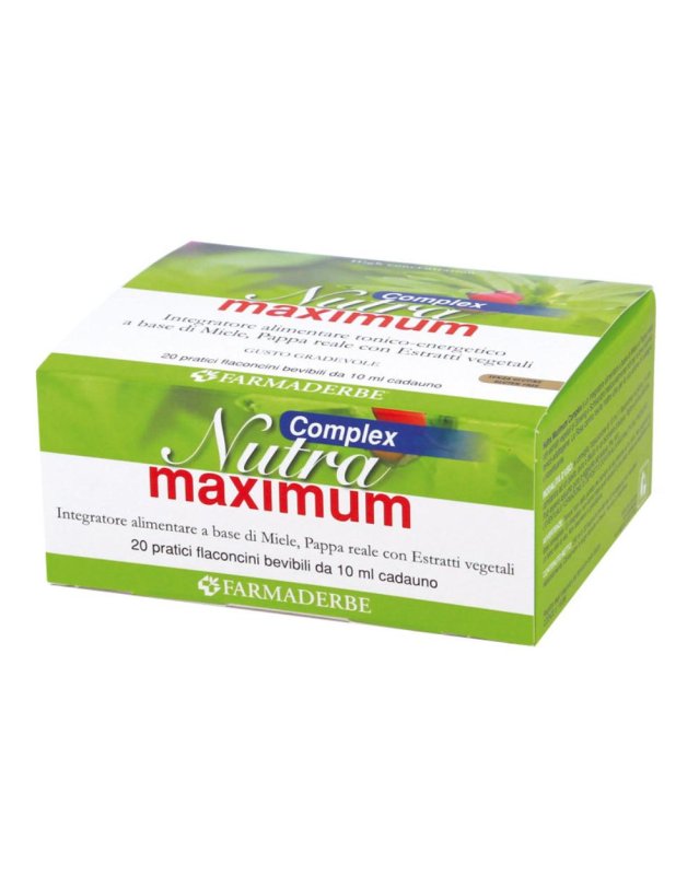 NUTRA MAXIMUM COMPLEX 20FL 10M