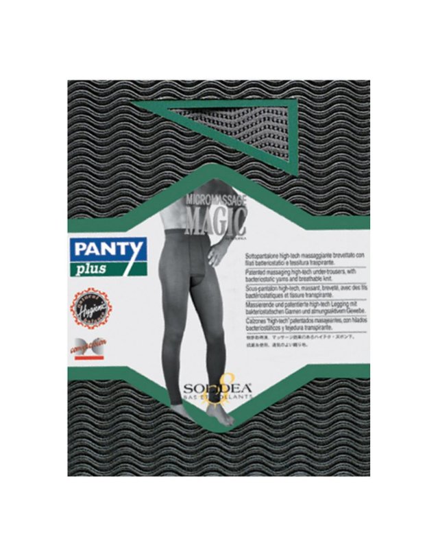 PANTY Plus Sottopant.Nero L