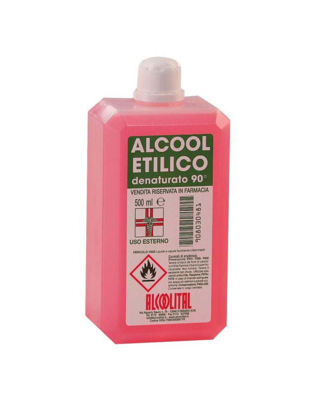 ALCOOL ETIL DENAT 90% 500ML