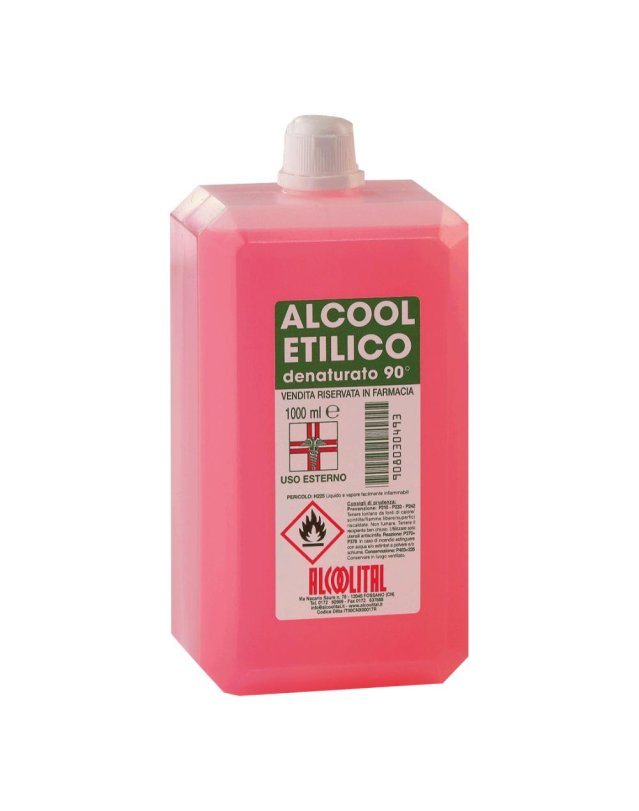 ALCOOL ETIL DENAT 90% 1L
