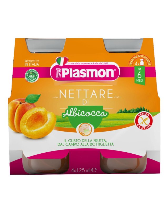 BEBIFRUTT PL.Albicocca 4x125ml