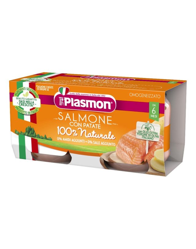 OMO PL.Salmone-Verdure 2x80g