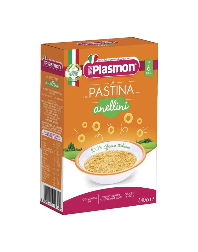 PLASMON-PAST ANELLINI 340G