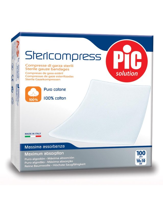 STERICOMPRESS TNT 10x10  25pz