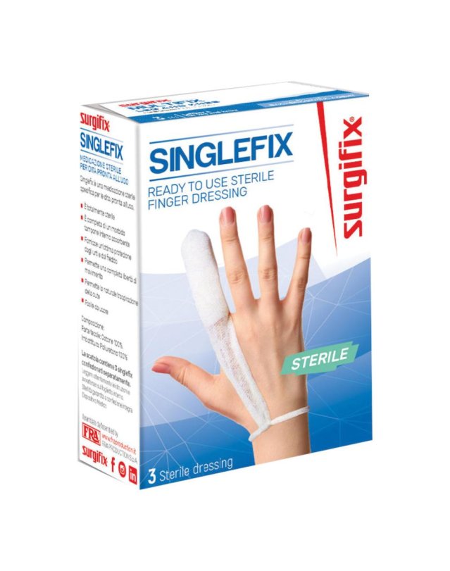 SINGLEFIX MEDIC DITO STER 3PZ