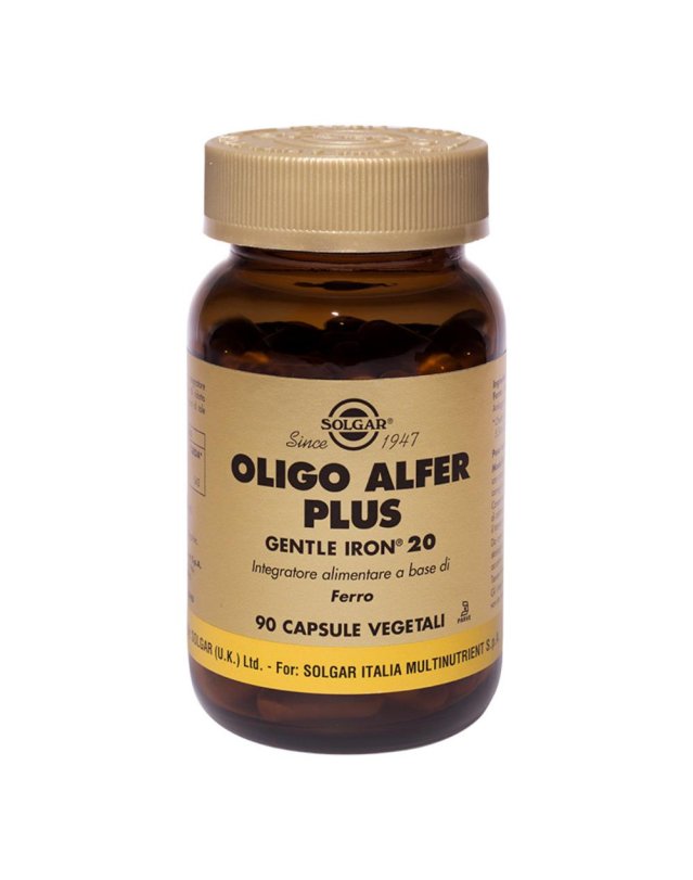 OLIGO ALFER PLUS 90 CPS SOLGAR