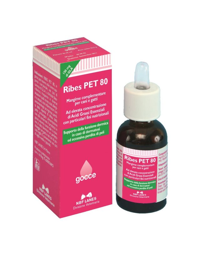RIBES PET 80 GTT 25 ML VET