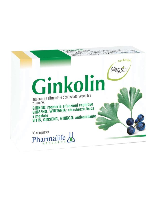GINKOLIN-INTEGR 30 CPR