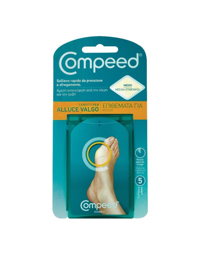 COMPEED ALLUCE VALGO 5 CER GEL