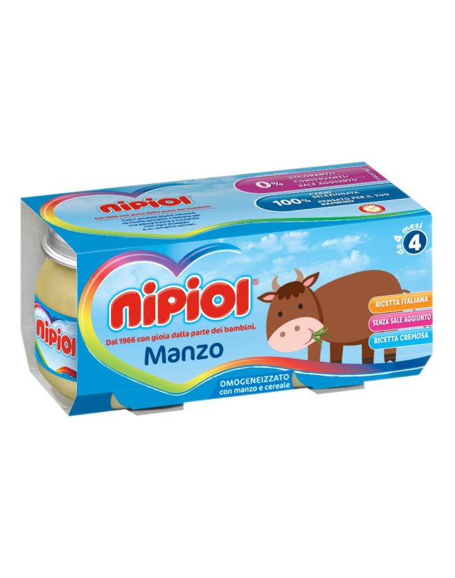 OMO NIPIOL Manzo 2x 80g