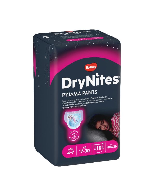 HUGGIES DRYNITES GIR 17/30K 10PZ