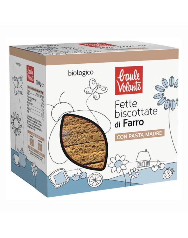BAULE Fette Bisc.Farro Bi 300g